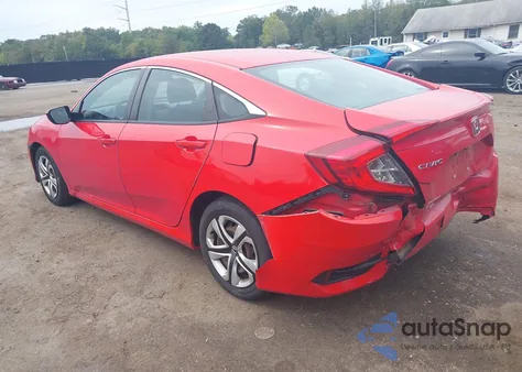 2016 Honda Civic Lx from USA, damaged, VIN 2HGFC2F50GH575190